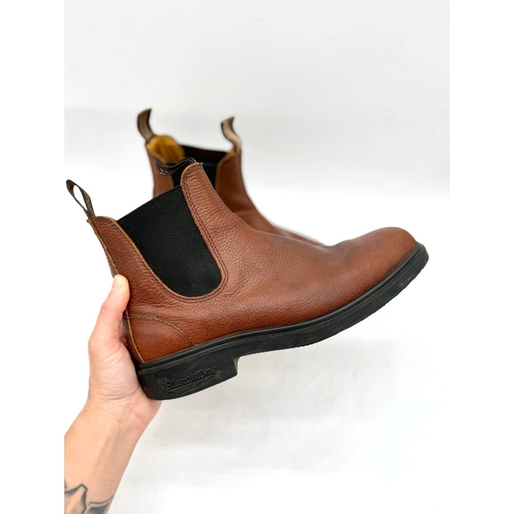 Blundstone Chestnut Brown Dress Series Leather Chelsea Boots Women's Size 10.5